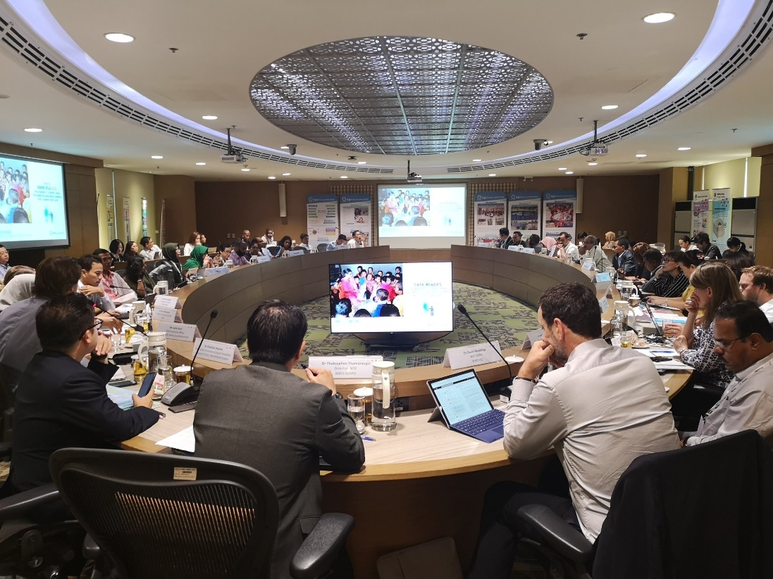 ThaiHealth, together with the World Health Organization, Ministry of Public Health, Royal National Lifeboat Institution (RNLI) of the United Kingdom, jointly held a meeting in Southeast Asia on the topic of Drowning Prevention on July 29-31, 2019 in Bangk