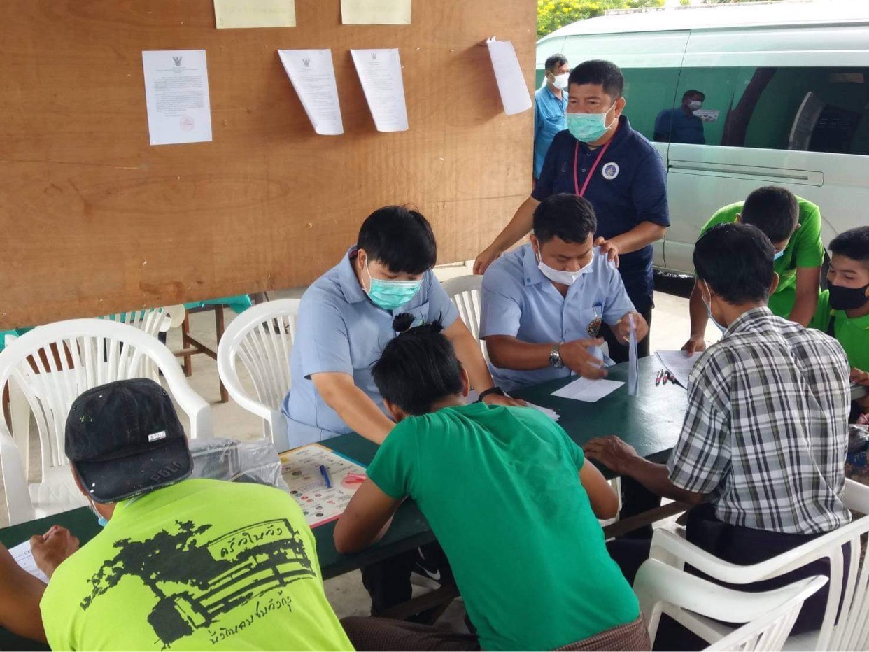 Migrant Worker Health Volunteers incubated to promote health knowledge among foreign workers thaihealth
