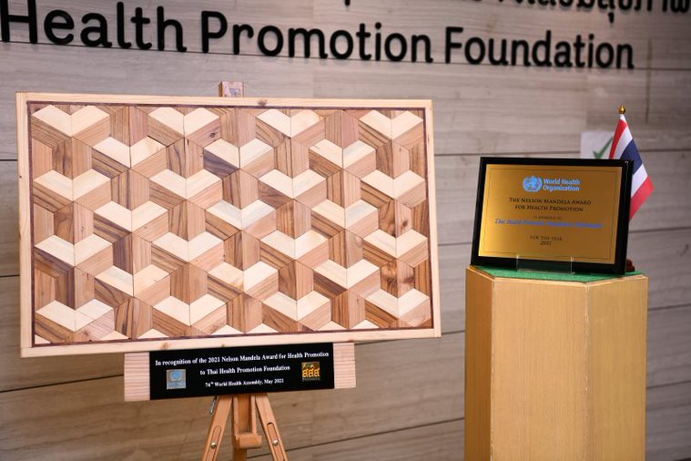 ThaiHealth awarded by WHO for its 2-decade work of promoting health for Thai people thaihealth