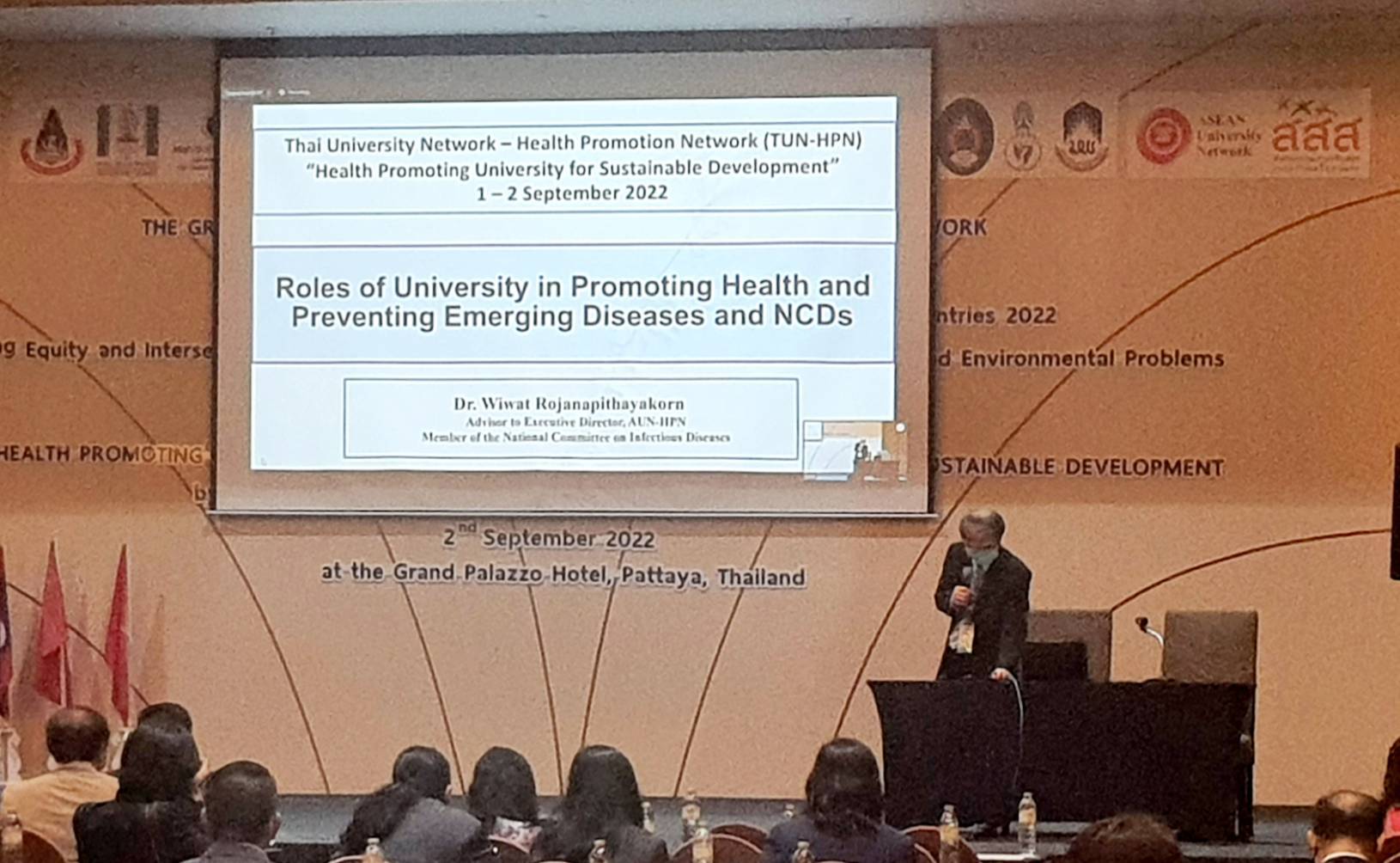 ThaiHealth and Thai University Network for Health Promotion join Thailand’s first congress on “Health Promoting University for Sustainable Development”  thaihealth